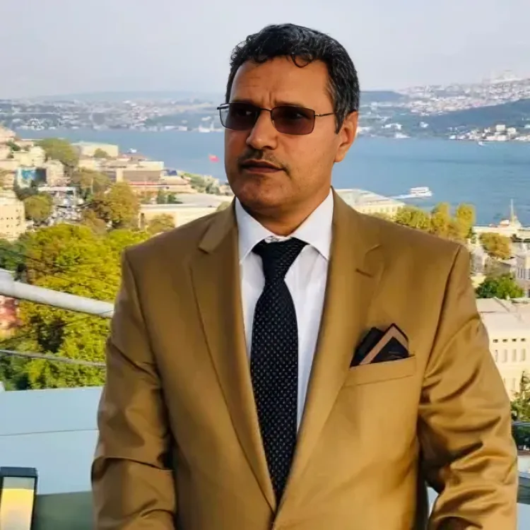 الكاتب والباحث السياسي ياسين التميمي 